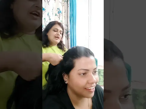 aaj maine pallavi ke balo maie deya naya look 😊