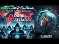 FortiGate vs ICMP Flood Attack - Real-Time DoS Policy Demo