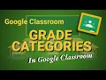 Grade Categories in Google Classroom