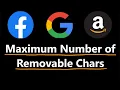 Maximum Number of Removable Characters - Binary Search