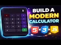 Build a Modern Calculator with HTML CSS JavaScript Step-by-Step Tutorial