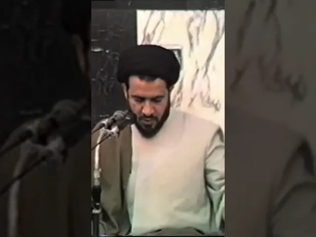 ⁣من ارشيف خطيب المنبر الحسيني السيد محمد باقر الفالى رحمه الله.