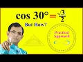 cos30 Why How Trigonometry How to find the value of cos30