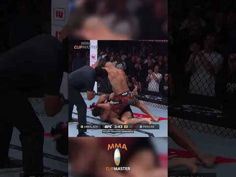 When Alex Pereira BONK'D Ankalaev IN SECONDS