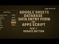 Part 7 - Update Button
