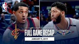 Full Game Recap Cavaliers Vs Pelicans Anthony Davis Shines Against Cleveland 