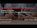 Karate API Testing Tutorial Intro to Karate Framework What is Karate Karate Beginner Tutorial
