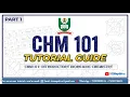 CHM101-Introductory inorganic chemisrty -
