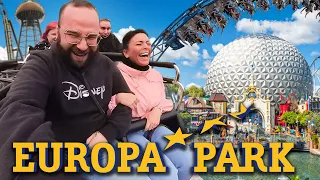 MA COPINE DÉCOUVRE EUROPA PARK POUR LA PREMIÈRE FOIS