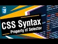 CSS Syntax and CSS Selector Tuitorial 02 CSS Tutorial For Beginners Graphic Technique