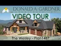 Rustic house plan with exceptional mountain views The Wesley
