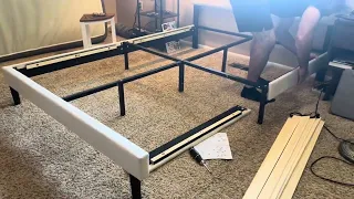 Queen Size Bed Frame Queen Size Platform Bed Frame with Headboard Amazon Review