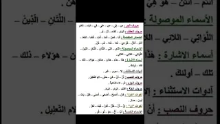 اساسيات اللغة العربية دندنها