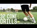 32 Close Control Dribbling Cone Drills Improve Your Close Control Dribbling