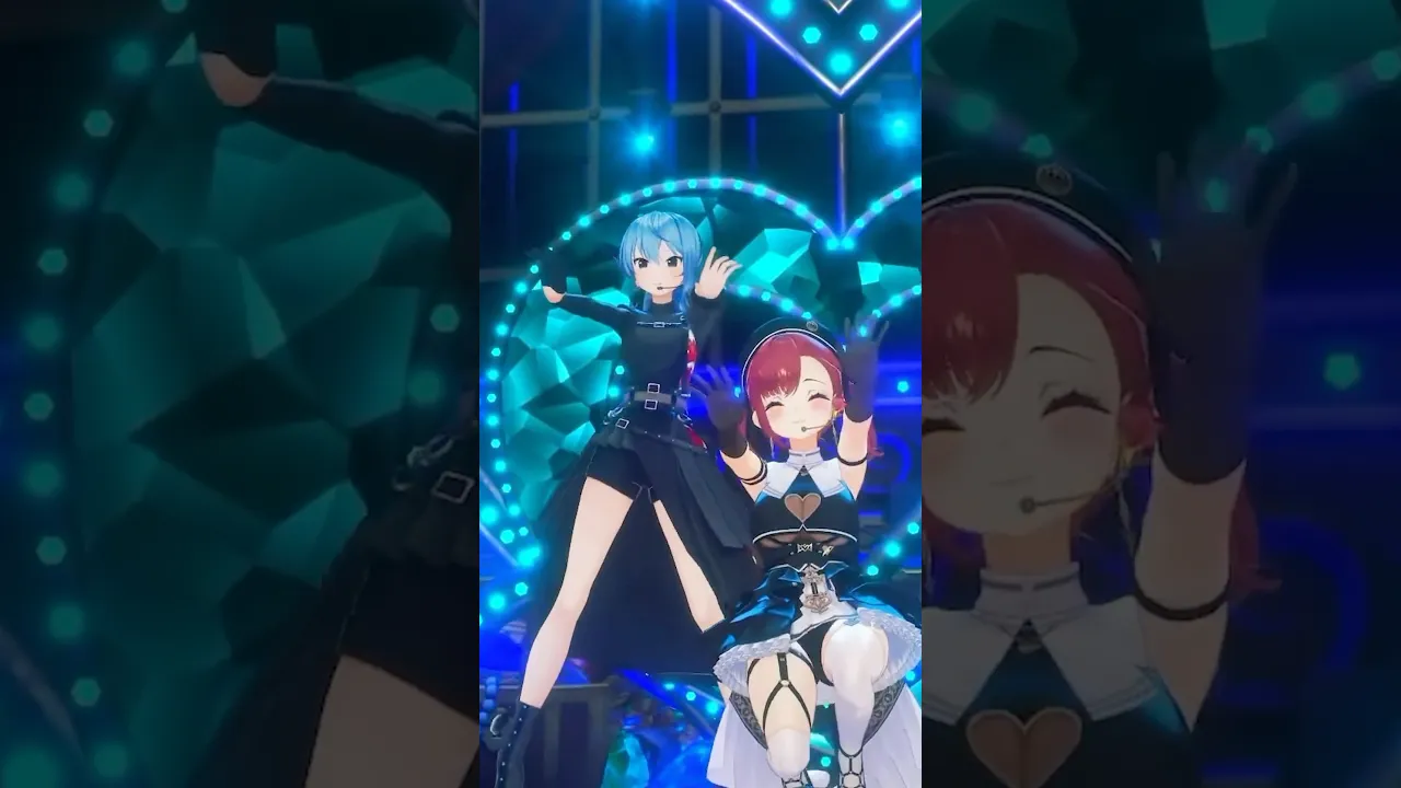 【ビビデバ】すいちゃんとマリン船長で歌って踊ってみた??#shorts #dance