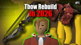 I sold my entire bank for this ONE item Twisted Bow Rebuild To Max Episode 1
