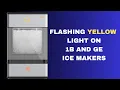 FIXING The Ice Maker Yellow Light Issue Once and For All