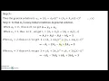 Reccurrence Relations Part 9 Roots are Complex and Repeated