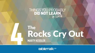 The Rocks Cry Out