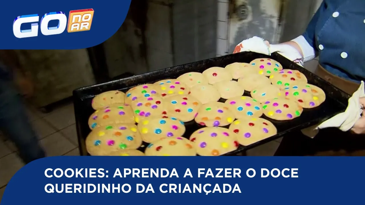 COOKIES: APRENDA A FAZER O DOCE QUERIDINHO DA CRIANÇADA