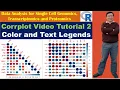 Corrplot Tutorial 2 Color and Text Legends