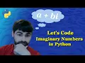 Imaginary Numbers and Python s Dunder Methods