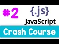 Javascript crash course part02 Selecting elements and using variables Quick programming tutorial