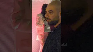 للا فضة باطلالة غريبة من عرض خاص فيلم مين يصدق 