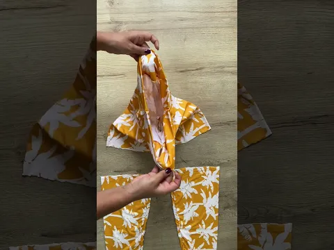 ♻ Recicla PANTALÓN ✂👕➡👚 IDEA to RECYCLE OLD PANTS - TRANSFORMAR Ropa #diy #tutorial #fashion