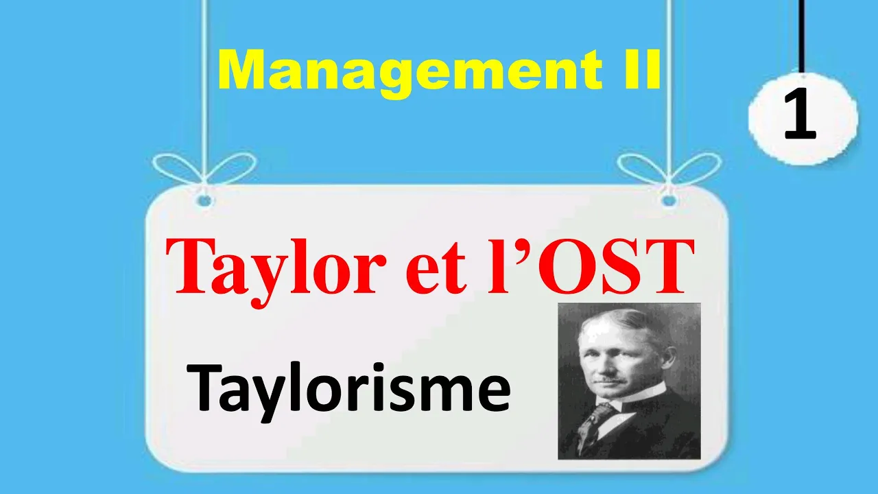 Management 2 en Darija || Taylorisme || EP 1
