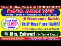 DATA ANALYST 8 Weekends Batch Online Training DURGASOFT