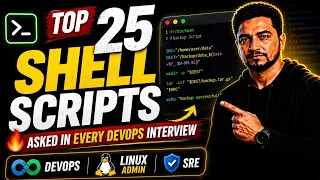 Crack Any Linux Interview Top 25 Shell Scripting Programs You Must Know Bash Tutorial