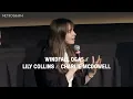 Windfall Q A with Lily Collins Charlie McDowell