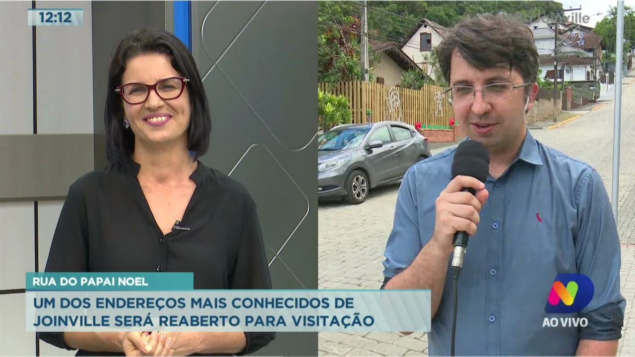 Rua do Papai Noel: Um dos endereços mais conhecidos de Joinville será reaberto para visitação