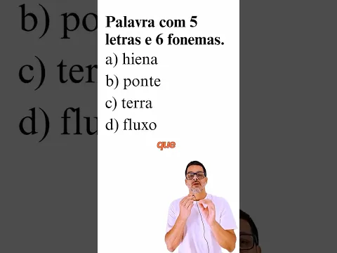 171. Contagem de fonemas #concursospublicos #portuguêsdozero