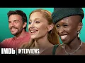What Did Ariana Grande Paint For Cynthia Erivo WICKED Interview IMDb