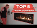 Top 5 Modern Gas Fireplaces Which Linear Gas fireplace is the best