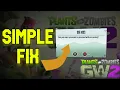 EASY FIX for the SAVE DATA GLITCH in Garden Warfare 2