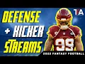 Week 13 Streaming Options Defense and Kickers 2022 Fantasy Football Waiver Adds