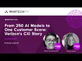How Verizon Built an Award-Winning Customer Experience AI Program CXI