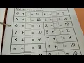 Math Folder easy activities with free printables