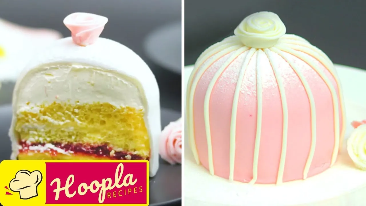 CUTE Princess Theme Cake Idea!  Swedish Princess   Cake Decorating Recipe By Hoopla Recipes