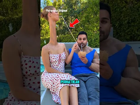 Wanita ini memiliki leher yang begitu aneh #shorts #viralvideo #trending