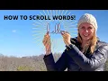 How to Make 3D Words with Scroll Saw - NO CNC