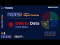 Delete data from State Ngxs Uxtrendz Ngxs Course in Hindi 2021