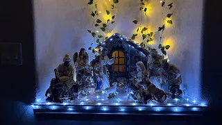 Unboxing Set Up 14 pcs Nativity Set from Costco