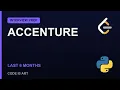 Accenture LeetCode Questions - Last 6 Months 2026 Python Solutions