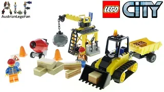 LEGO City 60252 Construction Bulldozer - Lego Speed Build Review