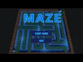 Unity Maze Prototype Personal Portfolio Project