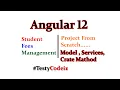 Angular 12 Project from Scratch Student Fees Management App in Angular Angular Project From Scratch